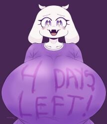 toriel from deltarune by zeraniumz