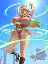 princess zelda from a link between worlds by tomo eokaiteru