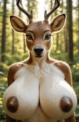 1girls ai_assisted ai_generated anthro anthro_female anthro_focus anthro_only antlers black_nose black_pupils breasts brown_areola brown_eyes brown_fur brown_hair brown_nipples civitai coloredbin.ai coloredbin_ai cute cute_expression cute_eyes cute_face cute_girl deer deer_antlers deer_ears deer_girl deer_horns deergirl doe female female_anthro female_focus female_only forest forest_background front_view front_view_focus huge_boobs huge_breasts huge_tits humanoid humanoid_anthro humanoid_female large_boobs large_breasts large_tits looking_at_viewer massive_boobs massive_breasts massive_tits outdoor_exposure outdoor_nudity outdoors outside outside_nudity plump_boobs plump_breasts plump_tits portrait realistic safari_girls seductive seductive_eyes seductive_gaze seductive_look solo solo_anthro solo_female solo_focus standing standing_position two-tone_fur two-tone_hair two_tone_body two_tone_fur two_tone_hair upper_body upper_body_focus upper_body_only white_fur white_hair white_underbelly