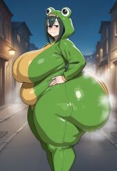 tsuyu asui from my hero academia by kalagod