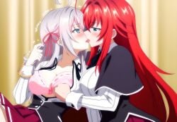 alisa mikhailovna kujou from high school dxd by lovehuwu