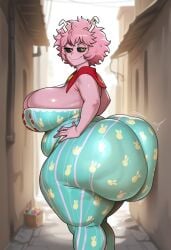 1girls ai_assisted ai_generated bbw big_ass big_breasts chubby civitai easter fat_ass female huge_ass huge_breasts kalagod massive_ass mina_ashido my_hero_academia solo tagme thick_thighs wide_hips