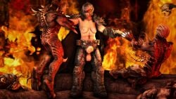 3d_(artwork) armor blood blood_splatter dominant_futanari doom doom_slayer_(doom) doom_the_dark_ages doomgal futadom futanari genderswap_(mtf) gore gun hell helmet huge_cock imp imp_(doom) intersex lost_soul_(doom) muscular muscular_female muscular_futa nipples saygoodbye-sfm shotgun source_filmmaker source_filmmaker_(artwork) trans_woman transgender transgender_pride_colors transgender_symbol transgender_woman video_games warrior zombie zombie_(doom)