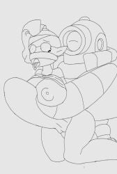 ahe_gao ahegao_face big_ass big_breasts clothing emz_(brawl_stars) ograniczony outfit penetration penis_in_pussy pussy pussy_ejaculation pussy_juice pussy_juice_drip pussy_penetration rape rape_slave raped raped_female raped_girl rico_(brawl_stars) robot