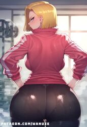 android 18 from dragon ball by wanuze