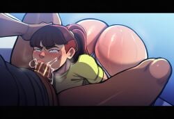 1boy 1girls african african_male ai_generated amanda_(invincible) analover21 bedroom bedroom_setting bedsheets big_ass big_ass_(female) big_ass_cheeks big_cock big_dick big_penis black_cock black_dick black_male black_penis black_shirt blowjob blush brown_hair brown_hair_female dark-skinned_femboy dark-skinned_male dark_penis dark_room dark_skin dat_ass fat_ass female huge_ass huge_butt huge_cock huge_dick huge_penis interracial invincible large_ass large_butt light-skinned_female light_skin male male/female monster_girl_(invincible) novelai on_bed penis ponytail ponytail_female room saliva_on_penis shortstack sucking_cock sucking_dick sucking_penis sweaty_ass tied_hair