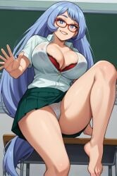 ai_generated anime anime_girl cum girl hentai lewd naked naked_female nsfw porn sex white_hair