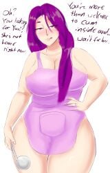 yuri's mom (lewddoodler) from doki doki literature club by lewddoodler