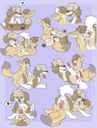 absurd_res alcohol anal anatomically_correct animal_genitalia animal_penis animal_pussy anus beverage blue_eyes blush bodily_fluids canid canine canine_genitalia canine_penis canine_pussy cum cum_in_pussy cum_inside doggy_style duo feet female fennec_fox feral foot_fetish foot_lick foot_play fox from_behind_position genital_fluids genitals gracie_(vixeyhuskybutt) green_eyes hi_res kissing knot licking looking_pleasured lying male male/female mammal on_back oral paws penetration penile penile_penetration penis pussy rimming sex sheath size_difference smaller_male tongue tongue_out true_fox vixeyhuskybutt
