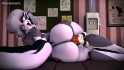 1boy 1girls 3d_(artwork) 3d_animation animated anthro ass between_thighs big_ass big_butt canid canid_demon canine clothing cryptiacurves_(modeler) demon digital_media_(artwork) dominant dominant_female duo female fur furry hair head_between_thighs hellhound helluva_boss hi_res horn imp larger_female legwear loona_(cryptiacurves) loona_(helluva_boss) male male/female mammal moxxie_(helluva_boss) mythological_canine mythological_creature mythology nude red_sclera short_playtime size_difference skunkdude13 sound sound_effects source_filmmaker_(artwork) squish tagme tail thick_thighs thigh_highs thigh_squeeze thigh_squish valorlynz_(modeler) video white_body white_eyes white_fur white_hair wide_hips wolf wolf_girl