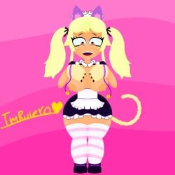 cat maid mandy (brawl stars) from brawl stars by imrulerow