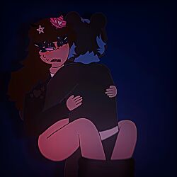 1boy 1girls artist_request background blue_hair both_blushing boy brown_hair crying dick dick_in_pussy emo_girl fast faster female female/male fucked fucking girl grabbing_legs heart male moan moaning pussy roblox roblox_avatar robloxian sex source_request tears