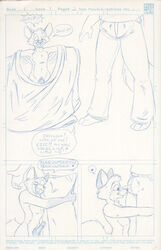 anthro comic connor male_only michael_higgs micro monochrome penis potion shrinking