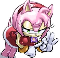 amy rose from sega by hotred