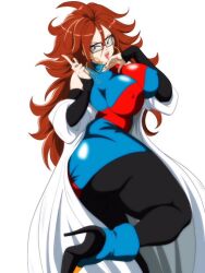 android_21 android_21_(human) big_breasts breasts dragon_ball dragon_ball_fighterz dragon_ball_super milf nala1588 vomi_(dragon_ball)