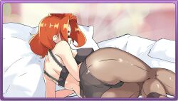 color colored lying nutaku pantyhose pocket_waifu tagme unknown_artist unknown_character upscaled