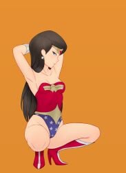 aged_up babyserval_(artist) black_hair dc_comics diana_prince female tagme wonder_girl_(diana_prince) wonder_woman wonder_woman_(series)