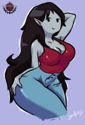 marceline from adventure time by gerdrows