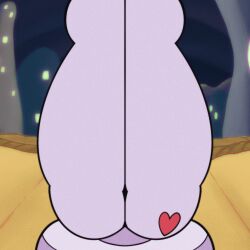 1girls animated ass ass_tattoo blonde_hair bug butt butt_tattoo cuphead cuphead:_the_delicious_last_course cuphead_(game) gif heart heart_tattoo light_bug_(cuphead) moth pussy tattoo