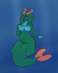 1girls calamity_mod celerinajackrabbit female_only merfolk mermaid siren_(calamity_mod) tagme terraria