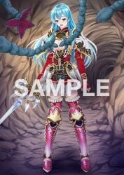 1girls alternate_costume bare_thighs blue_eyes blue_hair boots breast_grab breast_sucking breasts breasts_out double_breast_grab double_breast_sucking earrings eirika_(fire_emblem) eirika_(graceful_resolve)_(fire_emblem) elbow_gloves exposed_breasts female female_only fingerless_gloves fire_emblem fire_emblem:_the_sacred_stones fire_emblem_heroes gloves large_breasts long_hair milking_tentacles nao_takami nintendo official_alternate_costume open_mouth rape sample sieglinde_(fire_emblem) skirt sweat sword tentacle tentacle_sucking_breasts thighhighs thighs torn_clothes weapon