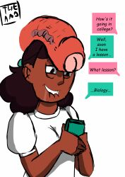 big_penis bitting_lip connie_maheswaran huge_cock large_breasts penis_on_head phone steven_universe texting the_and