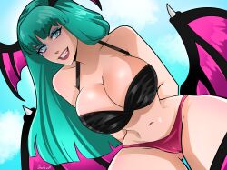 morrigan aensland from capcom by ghostlessm