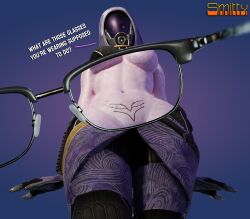 quarian from mass effect by smitty34
