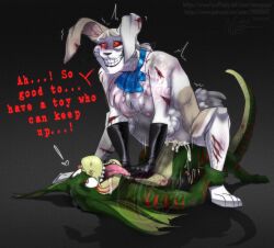 blood bunny_girl commission cum cum_in_pussy five_nights_at_freddy's furry hard huge_breasts namygaga scalie straight vanny_(fnaf)