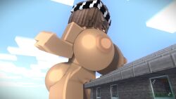 1girls building_sex giantess goolba kayla_(minecraft) macro masturbation minecraft rubbing vaginal_masturbation