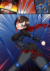 bondage fully_clothed roman_torchwick ruby_rose rwby