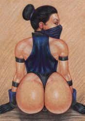 kitana from mortal kombat by edithemad