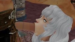 2boys berserk blowjob crudeboylewd deepthroat fellatio femboy forced_fellatio forced_oral gay griffith guts_(berserk) huge_cock oral white_hair yaoi