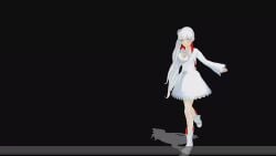 1girls 3d animated blue_eyes dancing female footwear human kpop large_ass large_breasts mikumikudance mmd mp4 music music_video outerwear pale_skin public rwby rwbymmd solo_focus sound swimwear tagme video weiss_schnee white_hair wide_hips