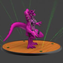 animated anthro bambookat demon furry interstellar_demon_stripper mp4 no_sound scalie tagme turntable_(animation) video