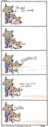 canine comic cum fox jjiinx wolf