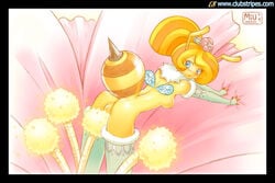 anthro bee breasts female flower miu pollination solo sting wings