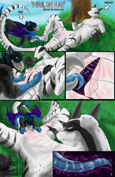 anthro ceylon english_text female internal licking male original page_1 pussy rein_(amaterasu1) runa216 tongue unbirthing vore willing_prey