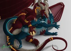 aysu_(roxannetheokami) dragon female feral garanixx magic male male/female nero_eternity_(artist) sex