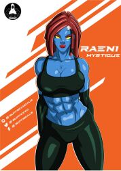 1girls 3d abs athletic athletic_female big_breasts bikini blue_body blue_skin breasts bsgstudio busty busy cleavage cosplay dark-skinned_female dark_skin female fit fit_female hair halloween hips hourglass_figure huge_breasts large_breasts legs marvel marvel_comics mature mature_female muscular muscular_female mystique mystique_(cosplay) original original_character raeni_(bsgstudio) raeni_brisefer raven_darkholme red_hair thebsgguy thick thick_legs thick_thighs thighs toned toned_female voluptuous waist wide_hips x-men yellow_eyes yellow_sclera yoga_pants