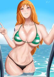 nami (one piece) from one piece by unholydraws