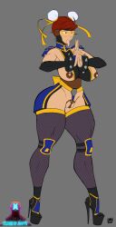 :>= b3b blowjob_face chun-li female heels high_heel_boots high_heels huge_ass huge_breasts ibex-cg jimmyyu nipples platform_heels sex_slave shotoshinobi_(ibex) street_fighter thick_lips thick_thighs tongue_out