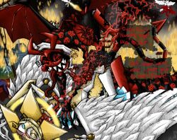 accidental_arousal alternate_universe angel armageddon background_fighting blasphemy burning_church burning_world capture captured corruption daycare_attendant_(fnaf) demon end_of_the_world falling_angel fighting five_nights_at_freddy's five_nights_at_freddy's:_security_breach kidnapping magical_restraints male male_focus moondrop noncon nonconsensual olivia-the-dragon rape robot_angel robot_demon satanic scottgames strange_penis sundrop tainting weird_penis