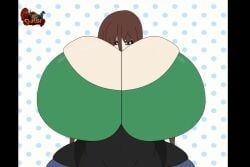 animated big_breasts breast_expansion breasts female huge_breasts swasbi_(artist) tagme