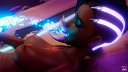 1girls 2021 3d black_hair blizzard_entertainment dark-skinned_female dark_skin desdraw fanart female female_only holographic_tentacles irrumatio large_breasts masturbation nude nude_female oral overwatch slushe_(website) solo solo_female sombra tentacle tentacle_sex