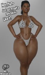 1girls 3d athletic athletic_female big_ass big_breasts bottom_heavy breasts brown-skinned_female brown_body brown_skin bubble_ass bubble_butt busty cleavage curvaceous curvy curvy_figure dark-skinned_female dark_skin digital_media_(artwork) eyebrows eyelashes eyes female female_focus fit fit_female gigantic_ass hair hips hourglass_figure huge_breasts human large_ass large_breasts legs lips massive_ass mrmasskie original original_character rani_(mrmasskie) thick thick_ass thick_legs thick_thighs thighs top_heavy upper_body voluptuous waist wide_hips