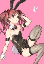 1girls brown_eyes brown_hair bunny_costume bunny_ear bunny_ears bunny_girl bunny_tail bunnygirl bunnysuit eyes eyes_open eyes_opened female female_only females_only haimura_kiyotaka hair long_hair shirai_kuroko small_breasts tagme to_aru_kagaku_no_railgun to_aru_majutsu_no_index