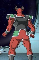 armor ass cum dragon_ball dragon_ball_z drawfag drawthread_request edit edited erection gay horns male male_only red_body screencap screenshot screenshot_edit shisami unknown_artist yaoi