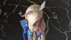 3d 3d_(artwork) 3d_animation 3d_model ahri animated animation blonde_hair blowjob deepthroat fellatio gagging gagging_on_penis glowing_eyes high_resolution highres k/da_ahri kda league_of_legends moaning moaning_in_pleasure necklace nude_male nuttycravat oral oral_penetration oral_sex partially_clothed pixiewillow sound sucking_penis sucking_tip tagme video