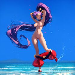 1girls ai_generated galawave shantae shantae_(character)